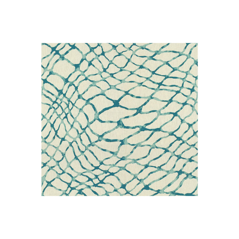 Waterpolo Lagoon by Kravet Basics Fabric JEFFREY ALAN MARKS WATERSIDE LINEN - 100% China HEAVY Horizontal: 27 and Vertical: 27 55 - Fabric Carolina -