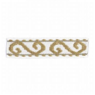 Waves 6 Sand by Stout Trim DIMENSIONS TRIM 100%SVI CHINA Horizontal: 0 and Vertical: 0 1 in - Fabric Carolina -