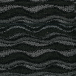 Waves 908 Charcoal by Crypton Fabric