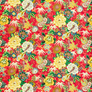 Waxville 1 Cherry by Stout Fabric