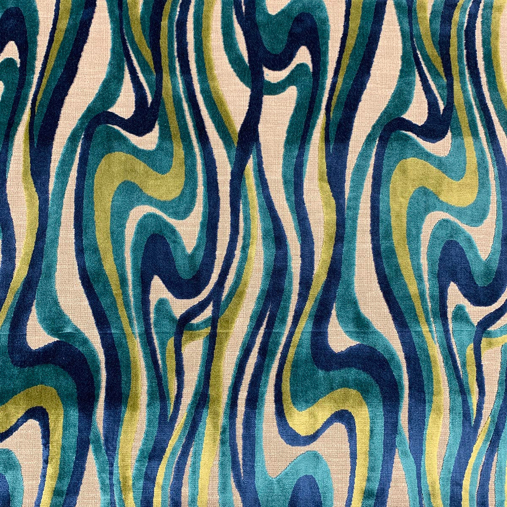 Waze Isle by Magnolia Fabric - 48% Viscose 32% Cotton 20% Polyester India 50000 Horizontal: 13.50" and Vertical: 21.00" 54" - Fabric Carolina -