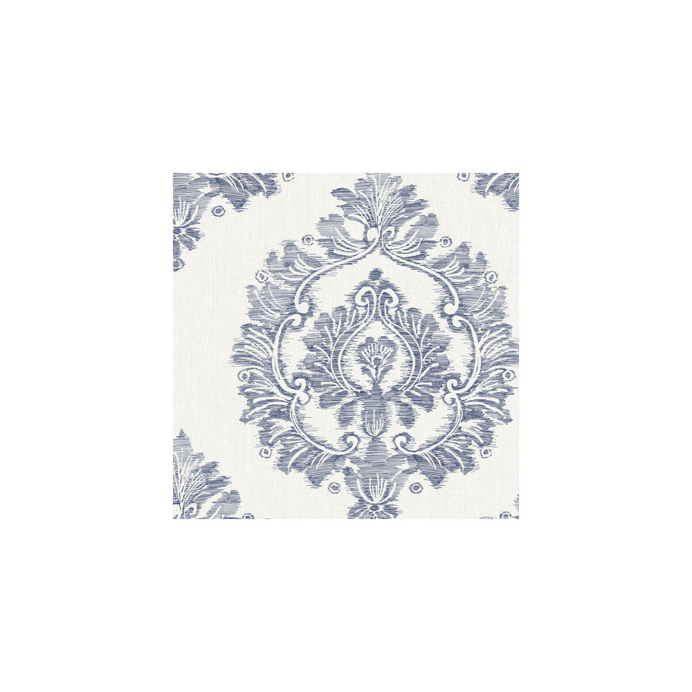 Damascus Indigo by Winfield Thybony Wallcovering Winfield Thybony Wallcovering Damascus IndigoWallcovering WINFIELD THYBONY BARCLAY LIVING IN STYLE United States </p><p>Repeat: H: , V: 25.2 27 - Fabric Carolina -