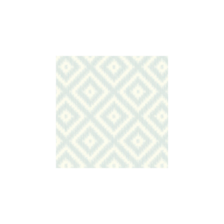 Ikat Diamond Clear Skies by Winfield Thybony Wallcovering WINFIELD THYBONY BARCLAY LIVING IN STYLE - United States - Horizontal: - and Vertical: 6.93 27 - Fabric Carolina -