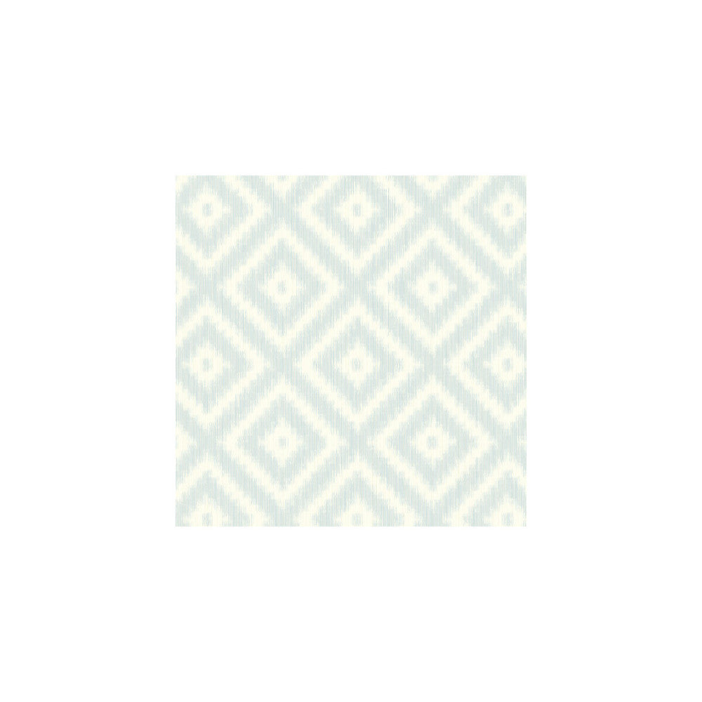 Ikat Diamond Clear Skies by Winfield Thybony Wallcovering WINFIELD THYBONY BARCLAY LIVING IN STYLE United States Horizontal: and Vertical: 6.93 27 - Fabric Carolina -