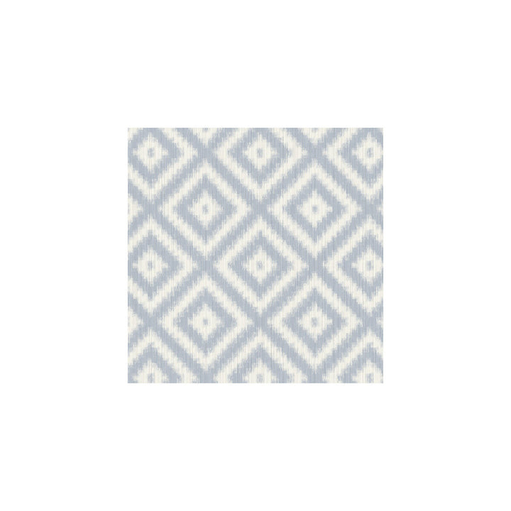 Ikat Diamond Serenity by Winfield Thybony Wallcovering WINFIELD THYBONY BARCLAY LIVING IN STYLE United States Horizontal: and Vertical: 6.93 27 - Fabric Carolina -