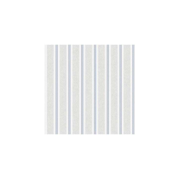 Ticking Stripe Indigo by Winfield Thybony Wallcovering WINFIELD THYBONY BARCLAY LIVING IN STYLE - United States - Horizontal: - and Vertical: 0 27 - Fabric Carolina -