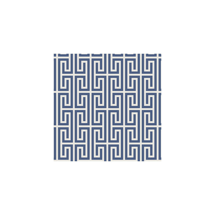 Santorini Indigo by Winfield Thybony Designer Wallcovering WINFIELD THYBONY BARCLAY LIVING IN STYLE - United States - Horizontal: - and Vertical: 5.04 27 - Swanky Fabrics -