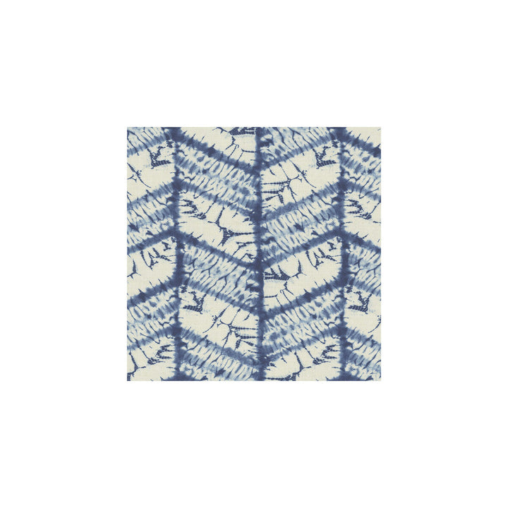 Good Vibrations Indigo by Winfield Thybony Designer Wallcovering WINFIELD THYBONY BARCLAY LIVING IN STYLE United States Horizontal: and Vertical: 20.86 27 - Swanky Fabrics -