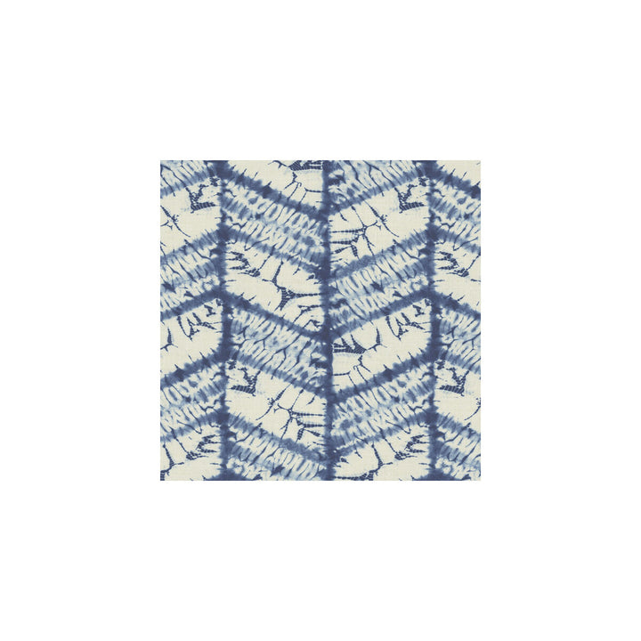 Good Vibrations Indigo by Winfield Thybony Wallcovering WINFIELD THYBONY BARCLAY LIVING IN STYLE - United States - Horizontal: - and Vertical: 20.86 20.5 - Fabric Carolina -