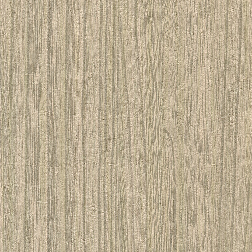 Derndle Wheat Faux Plywood Wallpaper by Warner Warner Textures Vol IV Covers about 60.8 square feet 27-in by 27-ft long roll Unpasted 0 - Fabric Carolina -