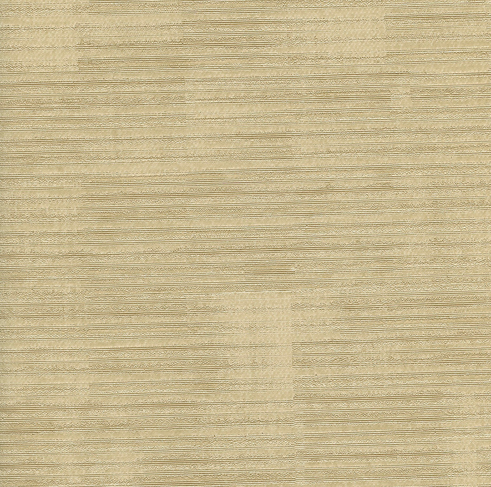 Cincinatti Gold Reflective Metallic Stripes Wallpaper by Warner Warner Textures Vol IV Covers about 60.8 square feet 27-in by 27-ft long roll Unpasted 0 - Fabric Carolina -