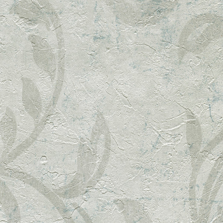 Plume Off White Modern Scroll Wallpaper by Warner Warner Textures Vol IV Covers about 60.8 square feet 27-in by 27-ft long roll Unpasted 18 - Fabric Carolina -
