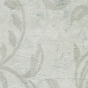 Plume Off White Modern Scroll Wallpaper by Warner