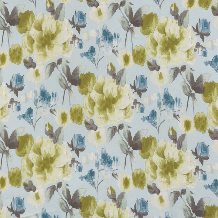 Water Paints # 102 Lime by Maxwell Fabric 100% LINEN CHINA </p><p>Repeat: Horizontal: H-13.5 and Vertical: V-25.25 54" - Fabric Carolina -