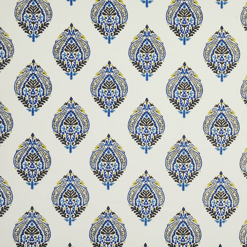 Wickham # 104 Beau Blue by Maxwell Fabric COLOR THEORY-VOL.I INDIGO 100% COTTON INDIA See sample </p><p>Repeat: Horizontal: 9" and Vertical: 8.75" 54" - Fabric Carolina -