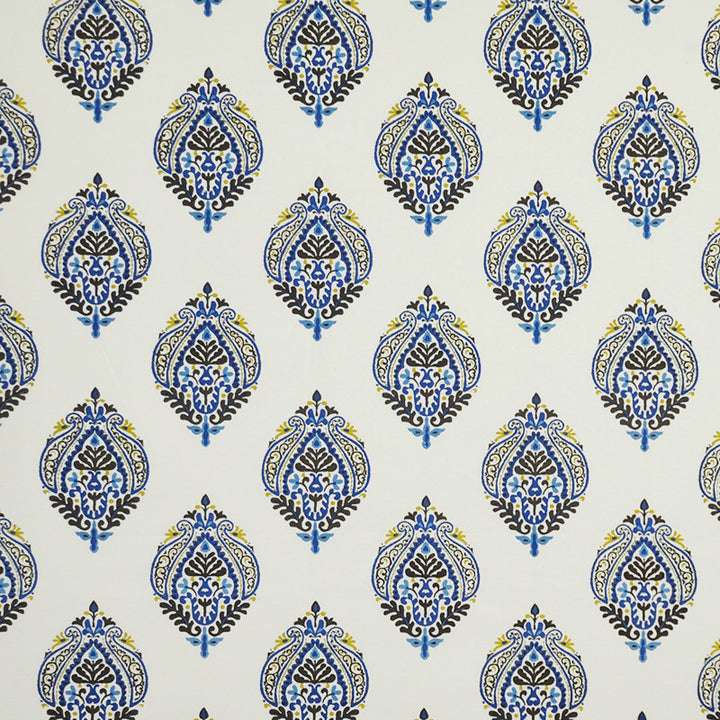 Wickham # 104 Beau Blue by Maxwell Fabric COLOR THEORY-VOL.I INDIGO 100% COTTON INDIA See sample </p><p>Repeat: Horizontal: 9" and Vertical: 8.75" 54" - Fabric Carolina -