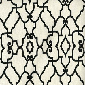Wentworth Ebony/Ivory 916 by Norbar Fabric