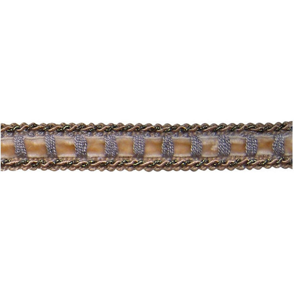 Westmore 3 Smoke by Stout Trim Enchantment Trim 78% Polyester 22% Cotton CHINA Horizontal: 0 and Vertical: 0 0 in - Fabric Carolina -