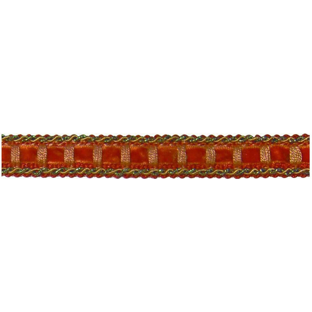 Westmore 7 Cinnamon by Stout Trim ENCHANTMENT TRIM 78%POL 22%COT CHINA Horizontal: 0 and Vertical: 0 0 in - Fabric Carolina -