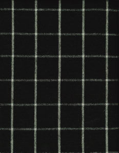 Wexford Onyx by Norbar Fabric CARACAS 55% LINEN 45% COTTON CHINA 1 5/8"V 1 5/8"H 54 - Fabric Carolina -