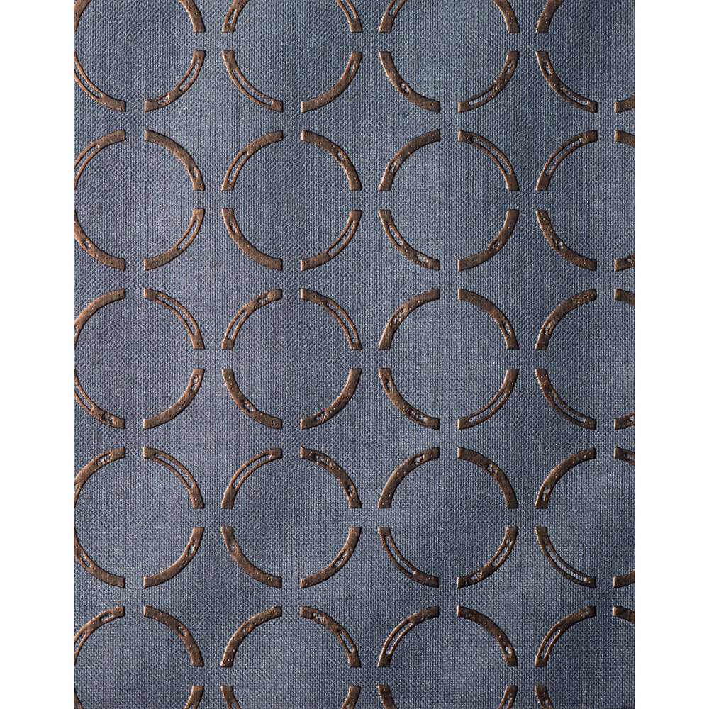 Perlow Copper Cadet by Winfield Thybony Wallcovering WINFIELD THYBONY NATURAL TEXTILES LINEN - 100% Netherlands - Horizontal: 0 and Vertical: 2 54 - Fabric Carolina -