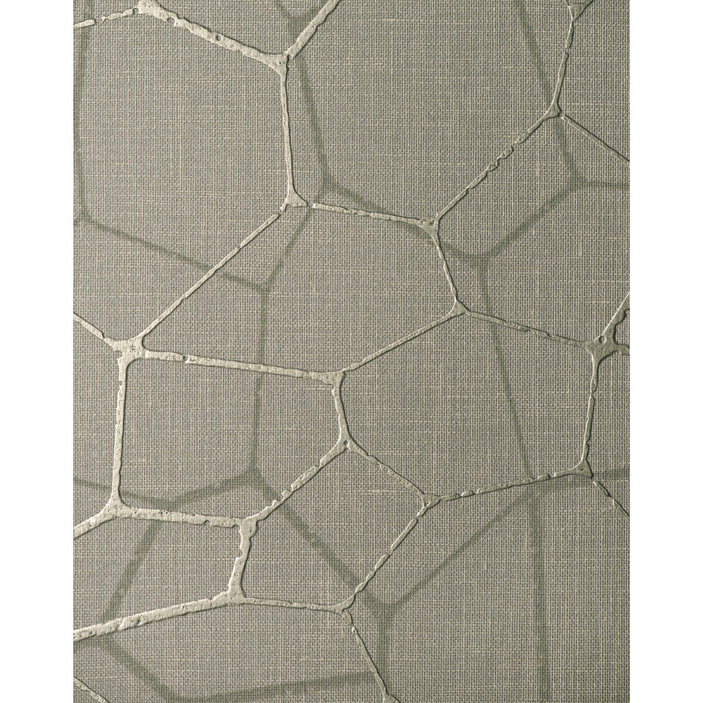 Villasana Pewter by Winfield Thybony Wallcovering WINFIELD THYBONY NATURAL TEXTILES LINEN - 100% Netherlands - Horizontal: 0 and Vertical: 25.2 54 - Fabric Carolina -