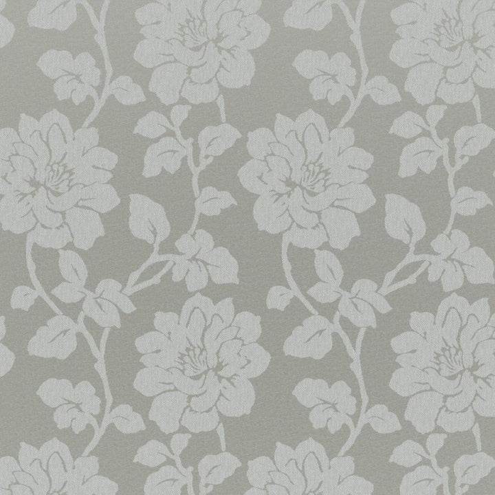 Winter Garden # 607 Mineral by Maxwell Fabric Wide Width Drapery Ii 74% POLYESTER/26% COTTON INDIA V-13.6" H-10.6" 118" - Fabric Carolina -