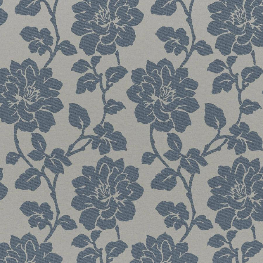 Winter Garden # 610 Sailor by Maxwell Fabric Wide Width Drapery Ii 74% POLYESTER/26% COTTON INDIA V-13.6" H-10.6" 118" - Fabric Carolina -