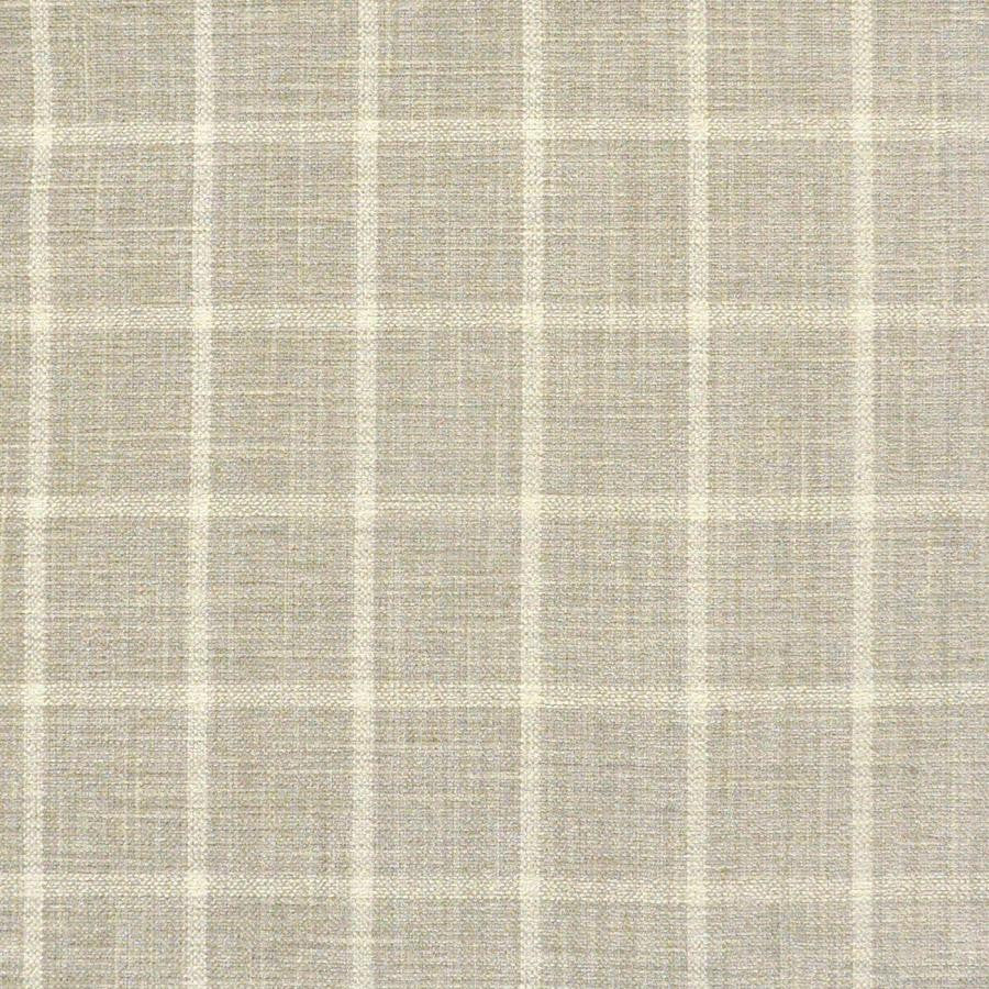 Windowpane # 606 Flax by Maxwell Fabric Stripes & Checks Ii 72% POLYESTER/23% COTTON/5% RAYON INDIA V-2.5"H-2.5" 55.5" - Fabric Carolina -