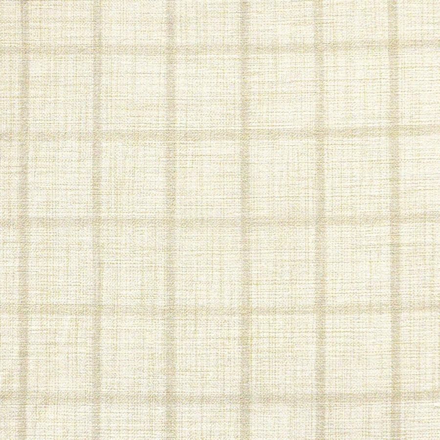 Windowpane # 609 Alabaster by Maxwell Fabric Stripes & Checks Ii 72% POLYESTER/23% COTTON/5% RAYON INDIA V-2.5"H-2.5" 55.5" - Fabric Carolina -