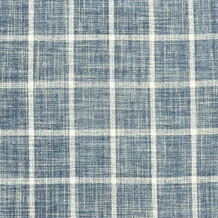 Windowpane # 637 Pacific by Maxwell Designer Fabric Stripes & Checks Ii 72% POLYESTER/23% COTTON/5% RAYON INDIA V-2.5"H-2.5" 55.5" - Swanky Fabrics -