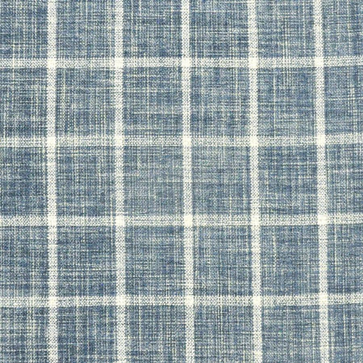 Windowpane # 637 Pacific by Maxwell Fabric Stripes & Checks Ii 72% POLYESTER/23% COTTON/5% RAYON INDIA V-2.5"H-2.5" 55.5" - Fabric Carolina -