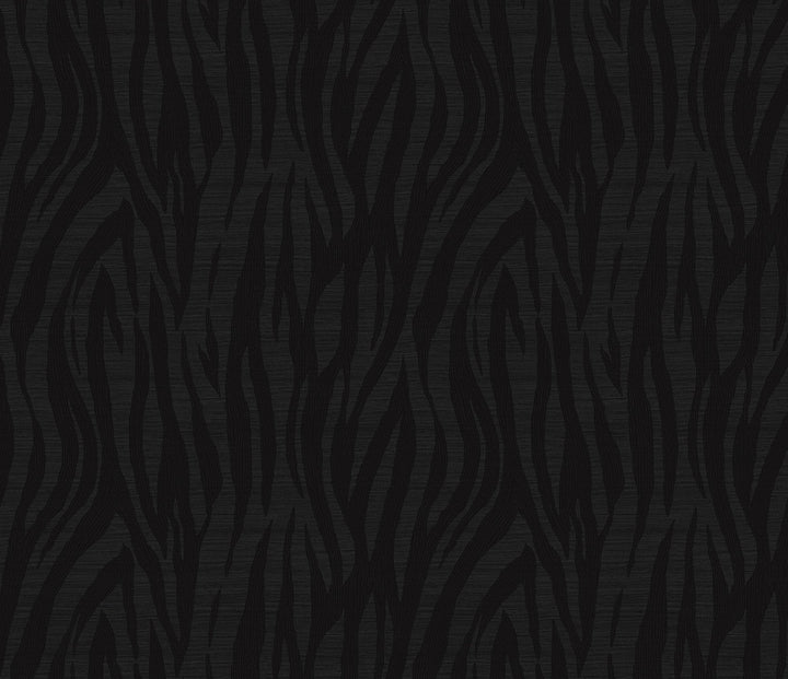 Jazz Faux Skin Metallic Heathered Black by Seabrook Wallpaper Piano Netherlands 57.5 18" 20.9" - Fabric Carolina -