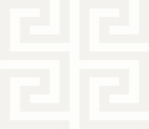 Forte Greek Key Metallic Ivory by Seabrook Wallpaper