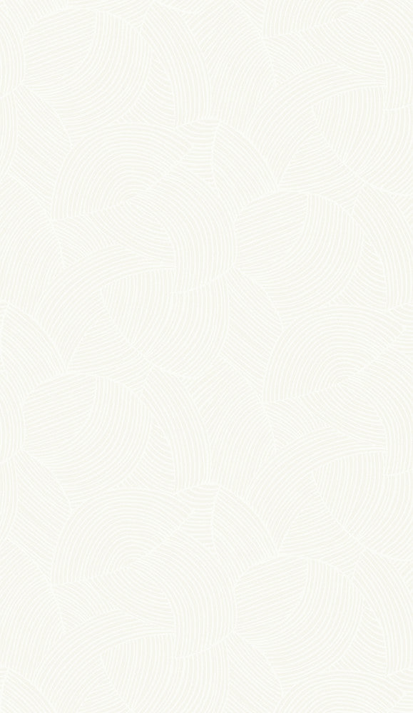 Symphony Geometric Metallic Ivory by Seabrook Wallpaper Piano Netherlands 57.5 18" 20.9" - Fabric Carolina -