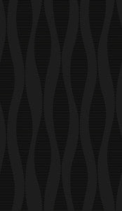 Harmony Ikat Waves Metallic Carbon by Seabrook Wallpaper