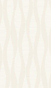 Harmony Ikat Waves Oyster & Cream by Seabrook Wallpaper