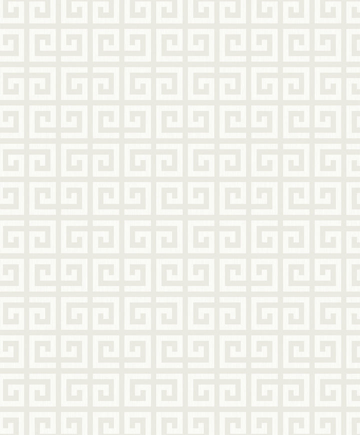 Major Greek Key Cream by Seabrook Wallpaper Piano Netherlands 57.5 4.2" 20.9" - Fabric Carolina -