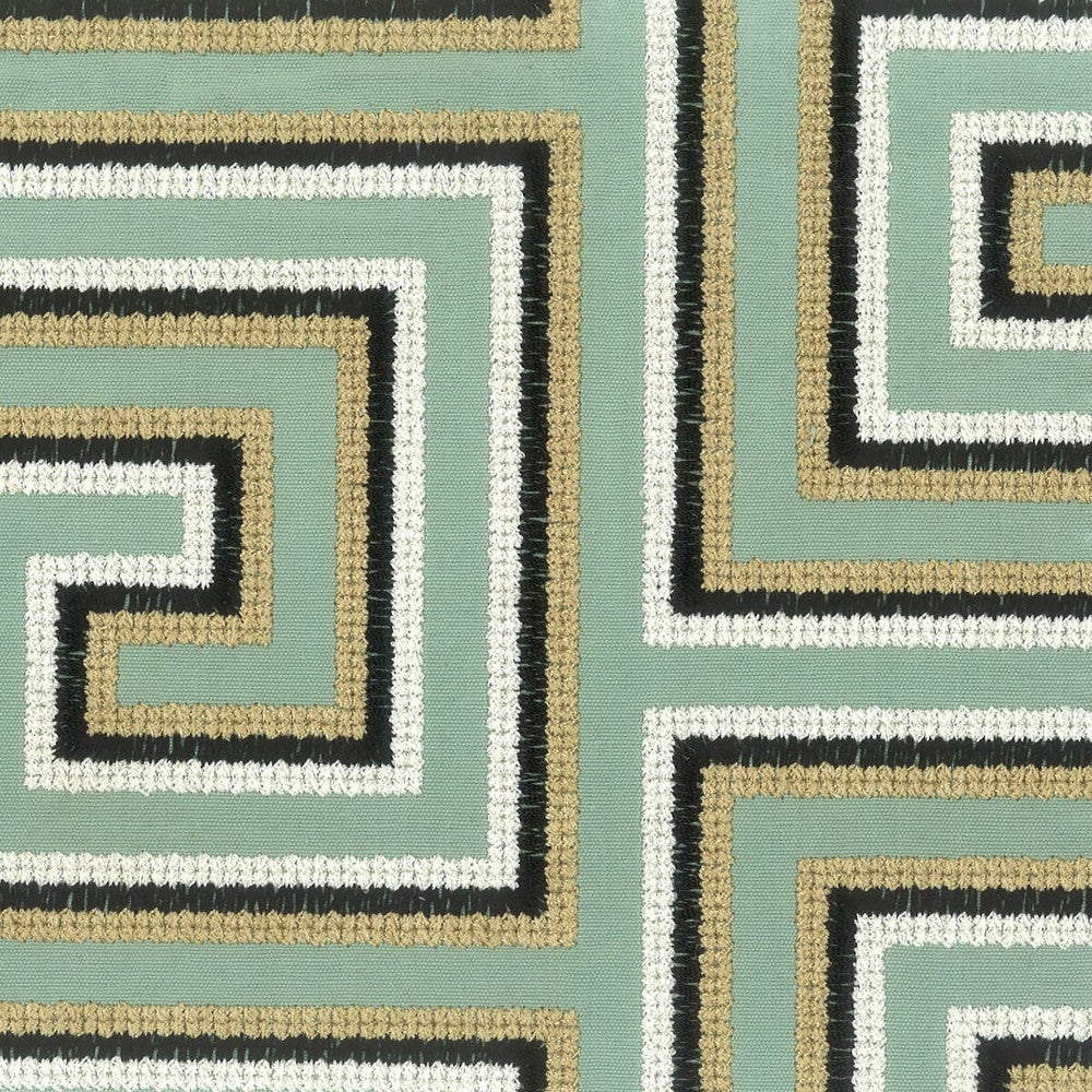 Whistler 2 Seafoam by Stout Fabric EMBROIDERY IV 100%COT INDIA </p><p>Repeat: 6.25 54 in - Fabric Carolina -