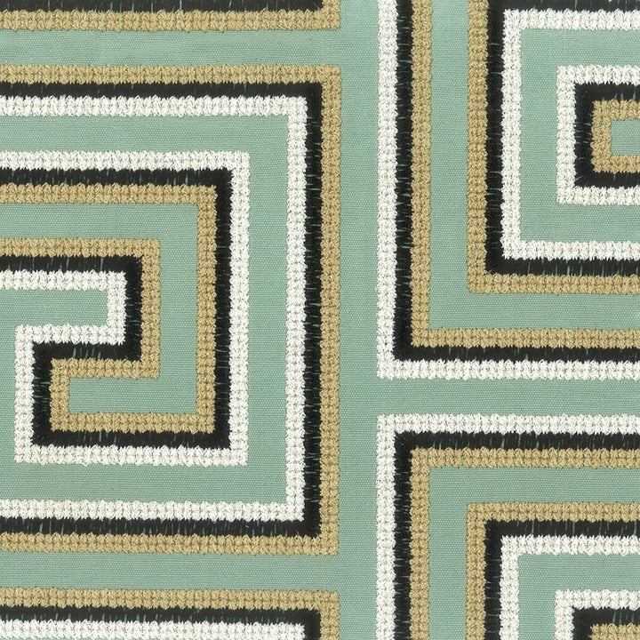 Whistler 2 Seafoam by Stout Fabric EMBROIDERY IV 100%COT INDIA </p><p>Repeat: 6.25 54 in - Fabric Carolina -