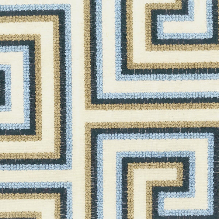 Whistler 3 Chambray by Stout Fabric EMBROIDERY IV 100%COT INDIA </p><p>Repeat: 6.25 54 in - Fabric Carolina -
