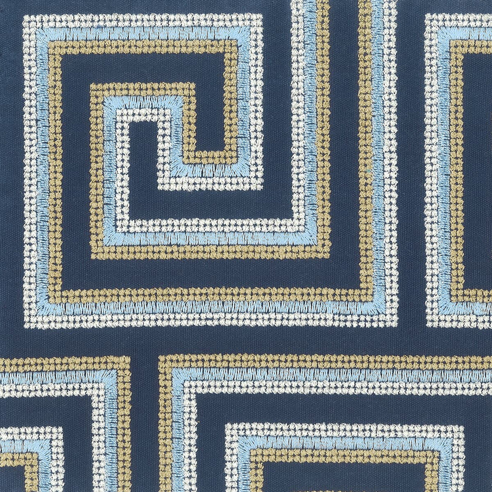 Whistler 7 Navy by Stout Fabric EMBROIDERY IV 100%COT INDIA </p><p>Repeat: 6.25 54 in - Fabric Carolina -