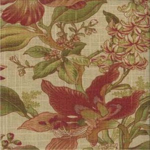Whistler Spice by Norbar Fabric 55% FLAX 45% VISCOSE RAYON 9,000 WYZENBEEK </p><p>Repeat: V-27" H-13.50" HD 54" - Fabric Carolina -