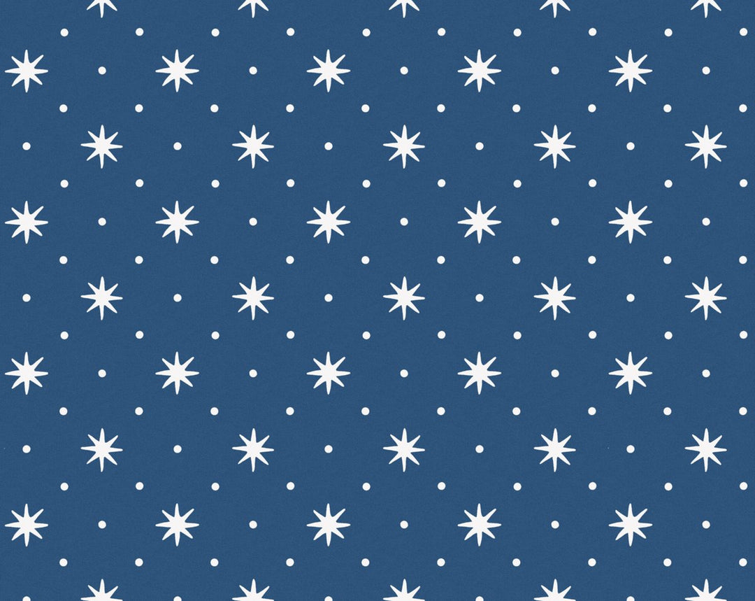 Grand Trixie Wallcovering Navy WHNWP88629D006 by Hinson Designer Wallpaper
