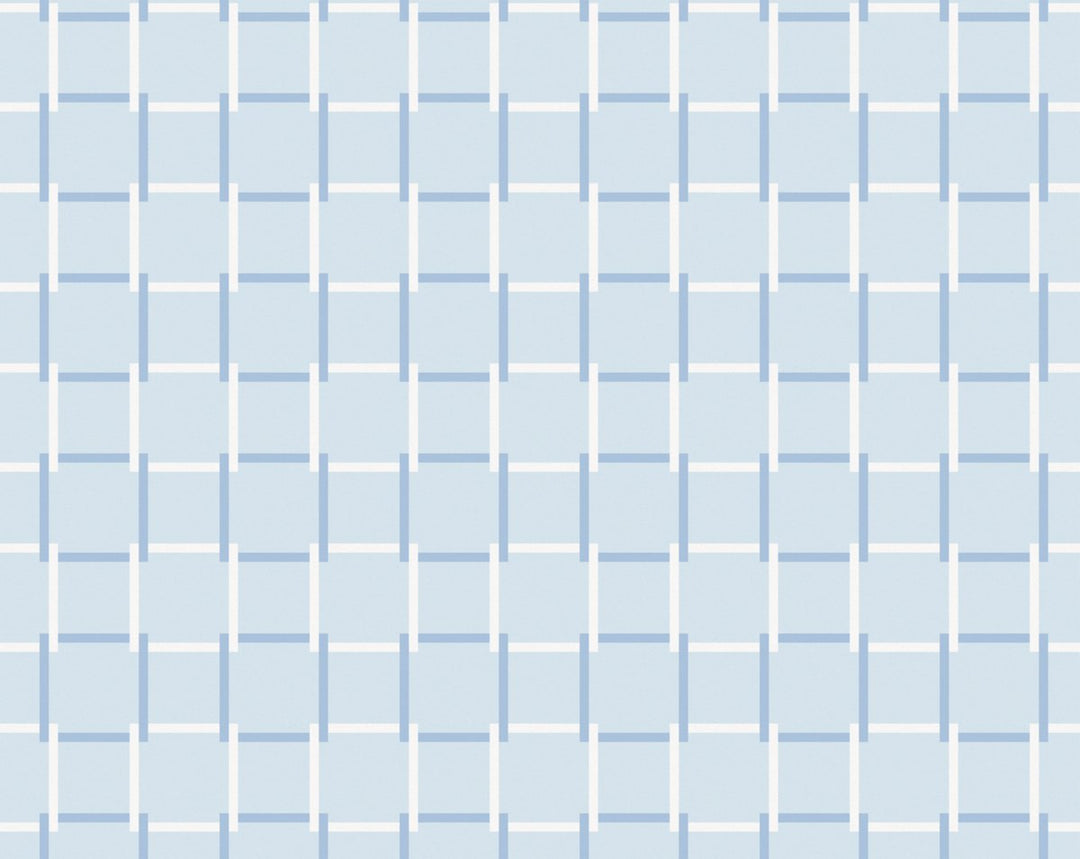 All Square Wallcovering Bluet WHNWP88634D004 by Hinson Designer Wallpaper