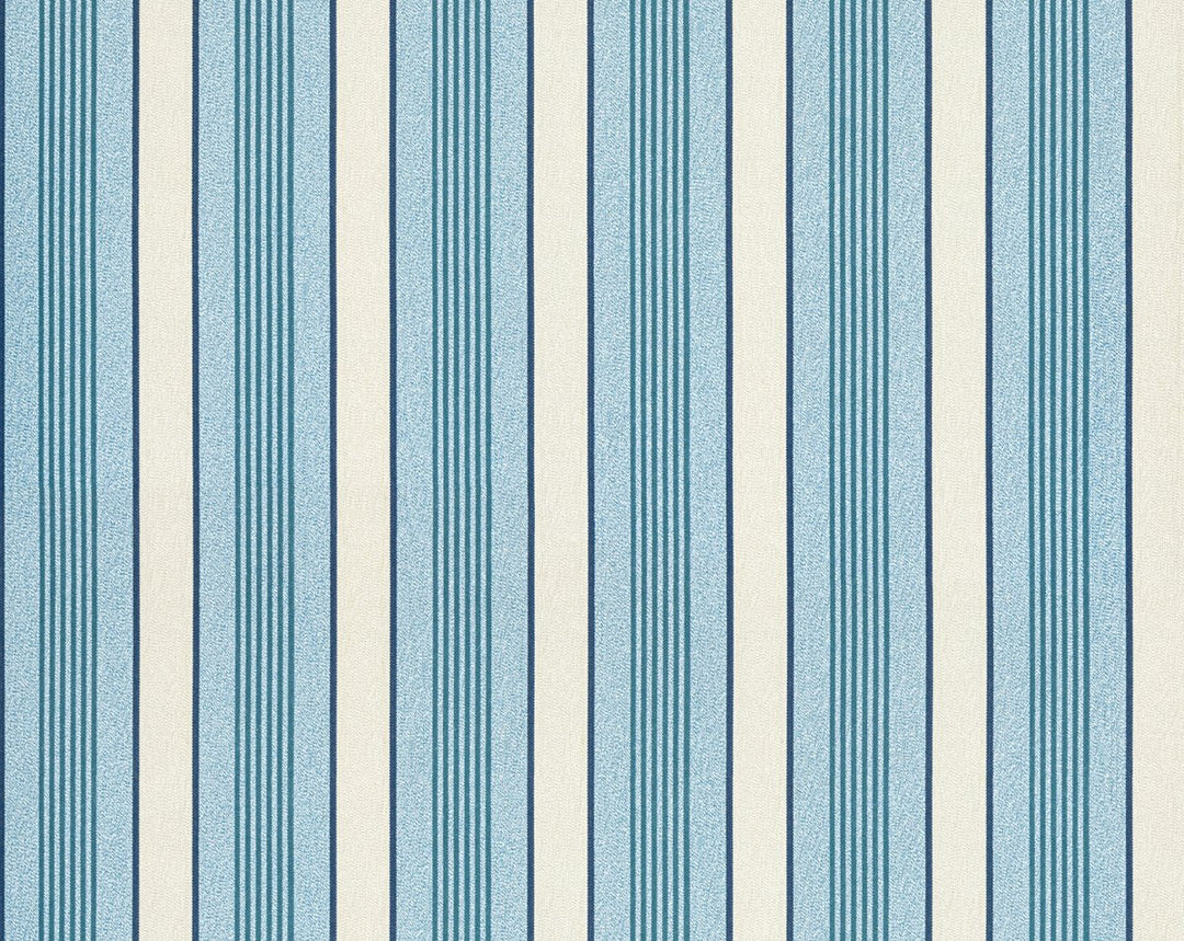 Arlo Stripe Turquoise WHNWP88597D0002 by Hinson Designer Wallpaper