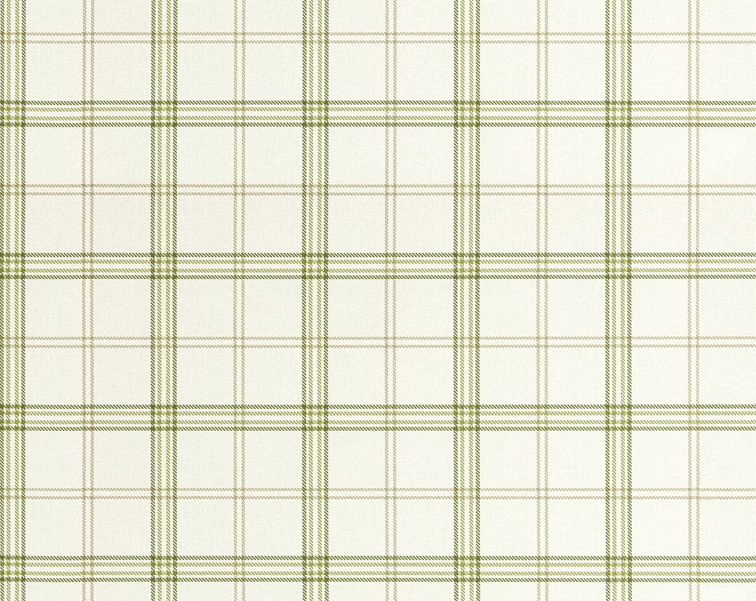 Ezra Plaid Olive WHNWP88599D0002 by Hinson Designer Wallpaper
