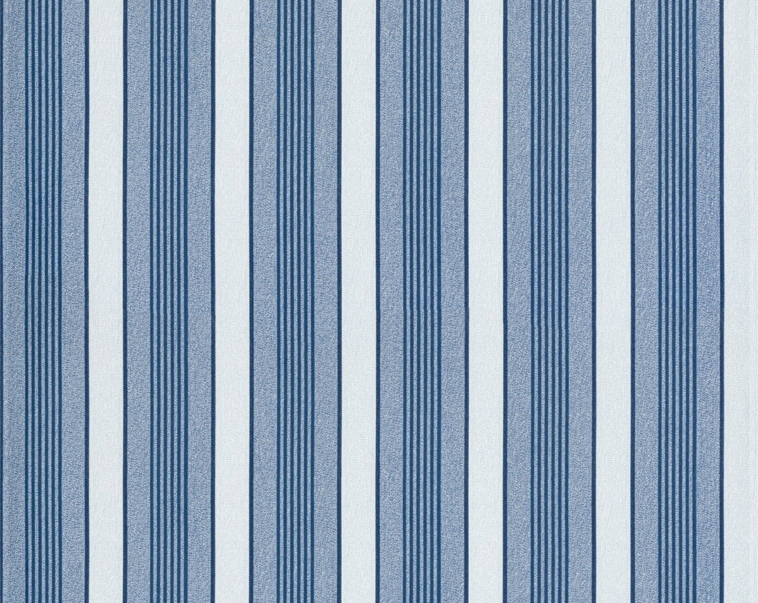 Arlo Stripe Cobalt WHNWP88597D0003 by Hinson Designer Wallpaper