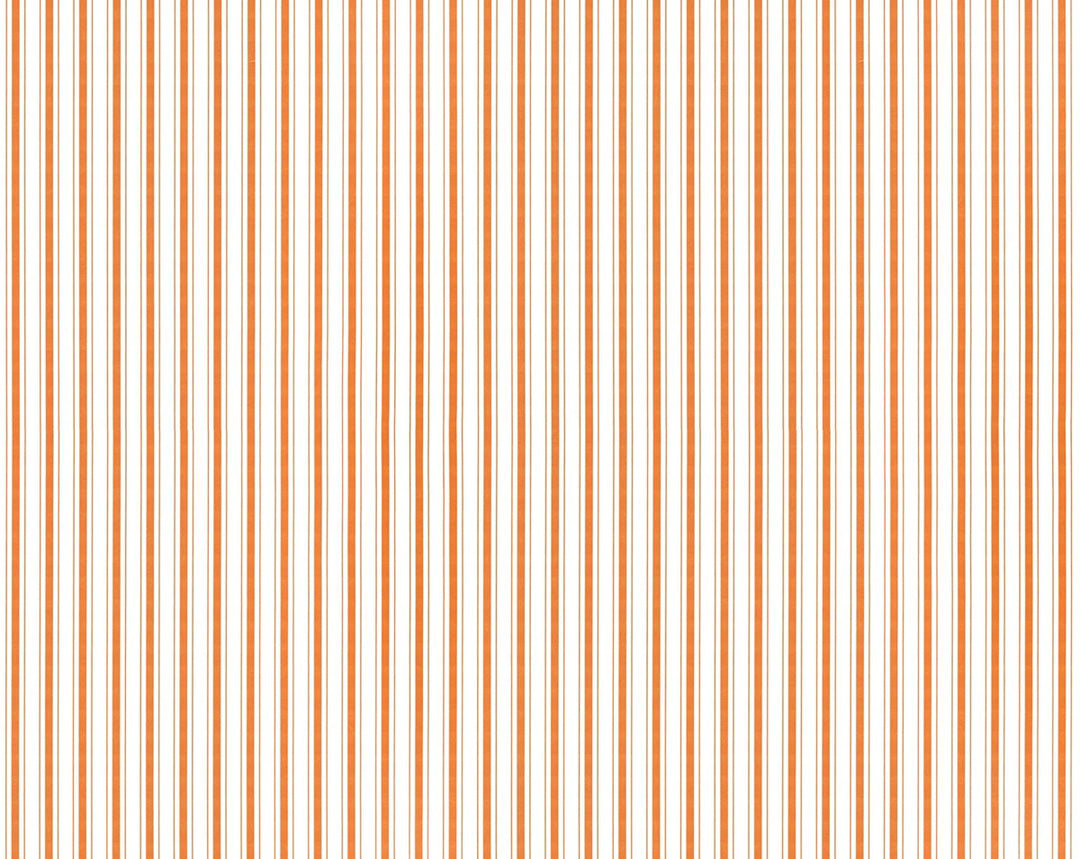 Johnson Stripe Tangerine WHNWP88596D0004 by Hinson Designer Wallpaper