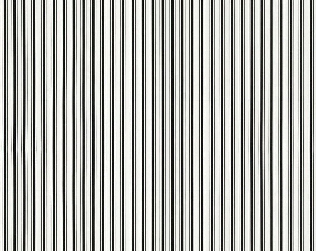 Johnson Stripe Onyx WHNWP88596D0007 by Hinson Designer Wallpaper